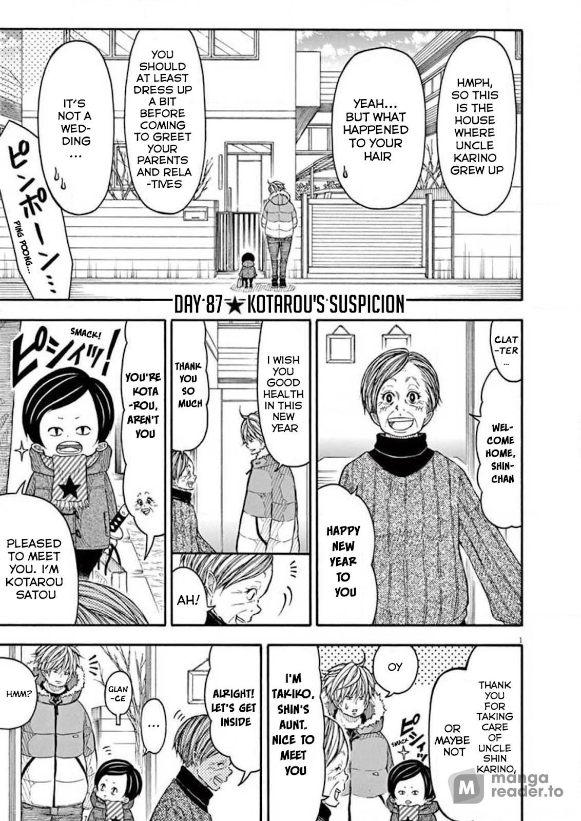 Kotaro Lives Alone, Chapter 87 image 001
